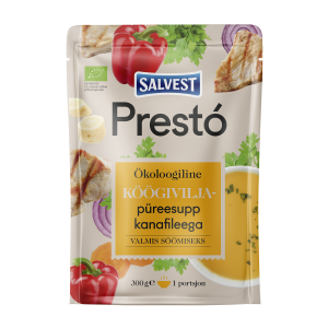 Köögiviljapüreesupp kanafileega Öko, PRESTO, 300 g