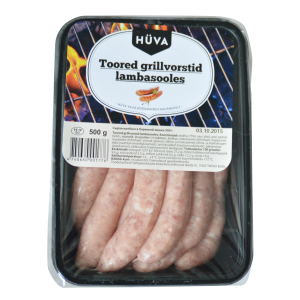 Hüva Toored grillvorstid lambasooles 500g