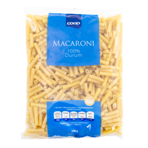Coop Pasta Macaroni 500g 100% durum