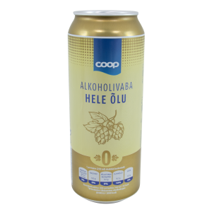 Coop hele õlu 0.5L alkoholivaba