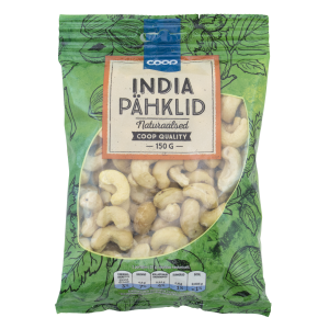 Coop India pähklid 150g