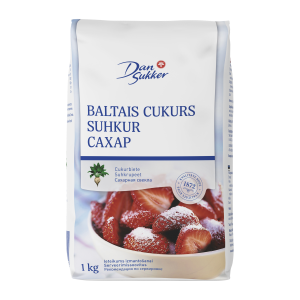 Dansukker valge suhkur 1kg