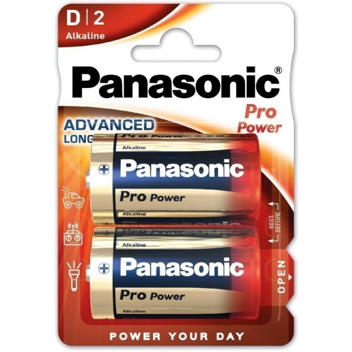 PANASONIC Pro Power Patarei LR20PPG/2B 2tk (D)