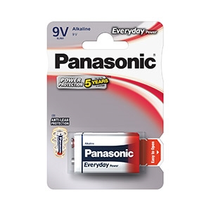 Panasonic Everyday patarei 9V 6LR61