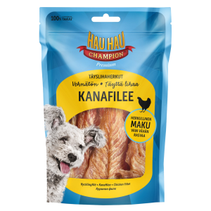 HAU HAU CHAMPION Kanafilee koertele 100g