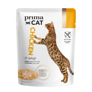 PrimaCat kanasupp kassile 40g