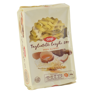 Coop Tagliatelle Larghe 299 a.Uovo munapasta 250g