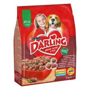 Darling kuivtoit koerale 3kg veiseliha, juurvili