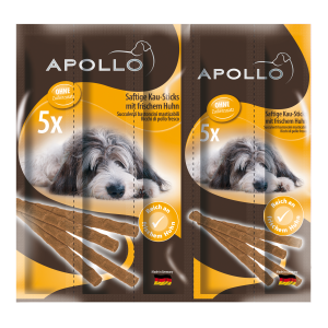 Apollo närimispulgad koerale 55g kanalihaga