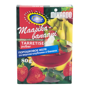 Mikaado tarretis 80g maasika-banaanimaits.