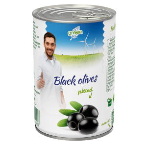 Green Mustad oliivid 300g kivideta