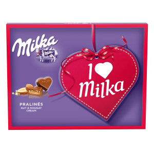 I Love Milka kommikarp 110g pähklitega