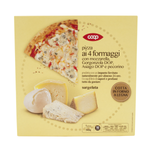 Coop Nelja-juustupizza 340g külmutatud
