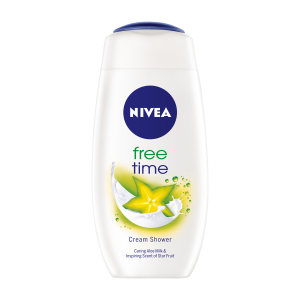 Dušigeel Free Time, NIVEA, 250 ml