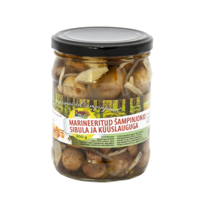 BerryMush marin. šampinjonid 500g sibula&küüslaugu