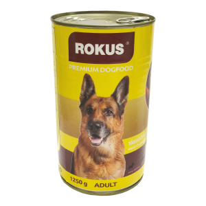 ROKUS Konserv koerale linnulihaga 1240g