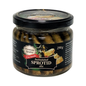 Pirate Sprotid suitsutatud 250g