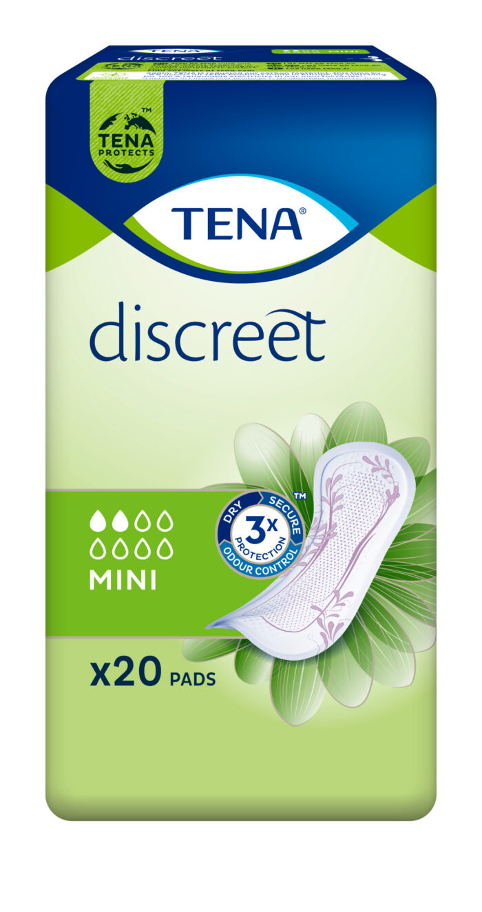 Tena Discreet Mini hügieenisidemed 20tk