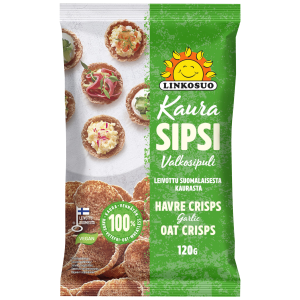 Linkosuo Kaerakrõps 120g küüslaugu