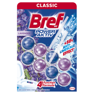 WC värskendaja Power Aktiv Lavender, BREF, 2x50 g