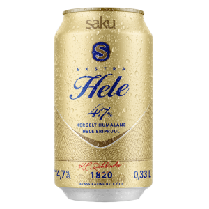 Saku Ekstra Hele hele õlu 4.7% vol 0.33L