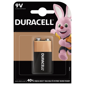 Duracell patarei 9V 6LR61