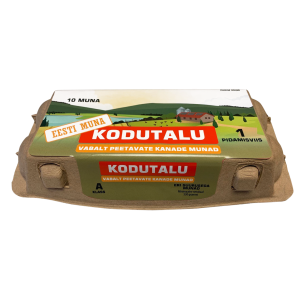 Vabalt peetavate kanade munad Kodutalu M 10tk