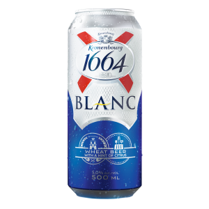 KRONENBOURG õlu 1664 Blanc hele 5% 50cl (purk)
