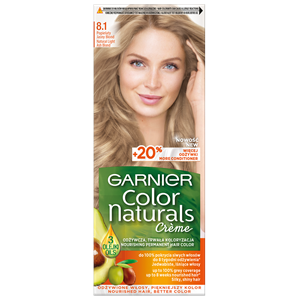 Püsivärv Color Naturals Olive Oil 8,1 hele loomulik tuhkblond, GARNIER, 1 tk