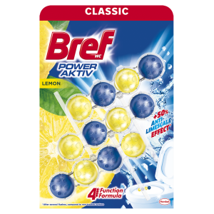 Bref Power Active Lemon WC värskendaja 3*50g