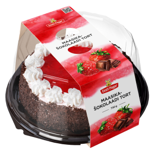 Eesti Pagar Maasika-Kohupiima Tort 730g