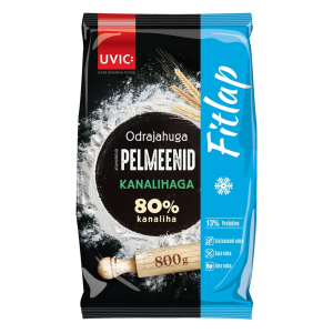 Külmutatud Odrajahust pelmeenid kanalihaga, UVIC/FITLAP, 800 g