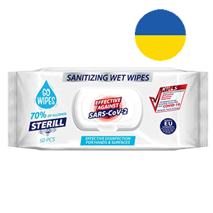 GoWipes BioCOVID19/SARSCOV2 Niisked salvrätikud 50tk