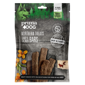 Maius koerale PrimaDog 80g lammas-lõhe