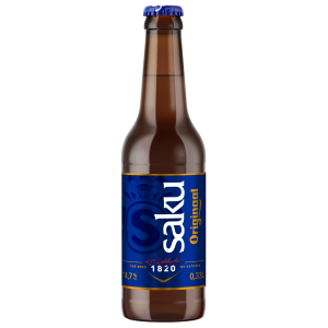 Saku Originaal hele õlu 4.7% vol 0.33L