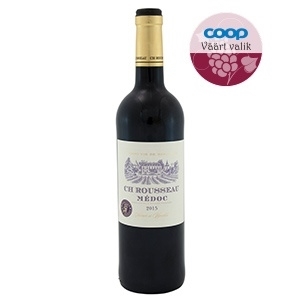 Ch Rousseau Medoc 0.75L punane vein