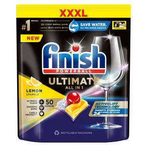 FINISH Ultimate All in1 Nõudepesumasina tabletid Lemon 50tk