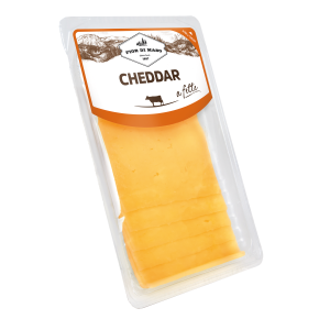 Värviline cheddar juust viilutatud, CA.FORM, 130 g