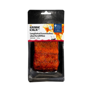 Kuumsuitsu vikerforellifilee portsjon leegitatud, SAARE KALA, 120 g
