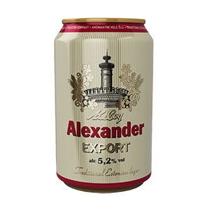 ALEXANDER EXPORT ÕLU 5,2%vol 330 ML