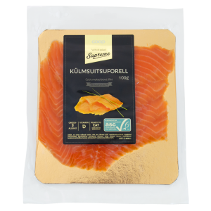 Coop Supreme Külmsuitsu forellifilee viilud 100g