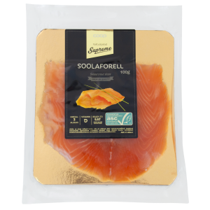 Coop Supreme Soolaforellifilee viilud 100g