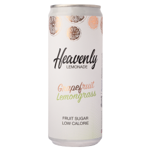 Greibi-sidrunheina maitseline karboniseeritud karastusjook, HEAVENLY, 330 ml