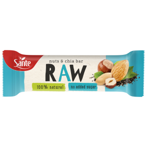 Sante Raw puuviljabatoon 35g pähkli-chia seemnetega