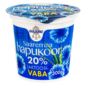 Saare hapukoor 20% laktoosivaba 300g