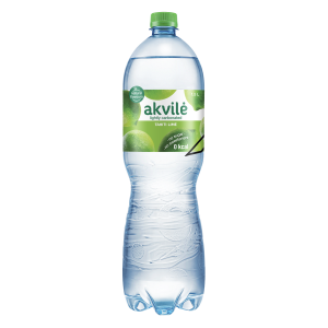 Akvile nõrgalt gas-tud lauavesi 1.5L laimimaitseline