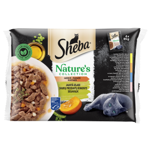 Kiisueine segavalik kastmes 4-pakk, SHEBA, 4x85 g