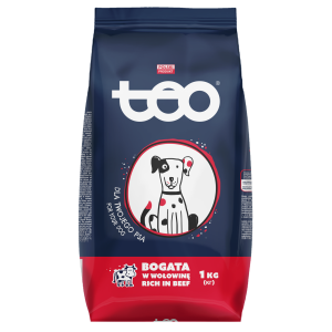 Teo kuivtoit koerale 1kg loomaliha