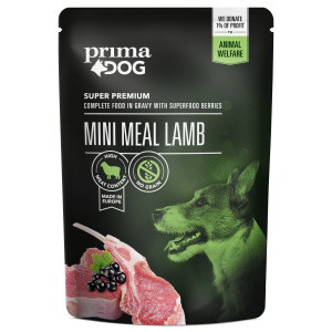 PrimaDog Mini Meal koeraeine 85g lambaliha