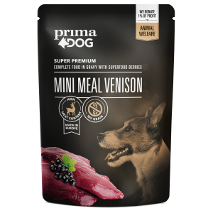 PrimaDog Mini Meal koeraeine 85g hirveliha